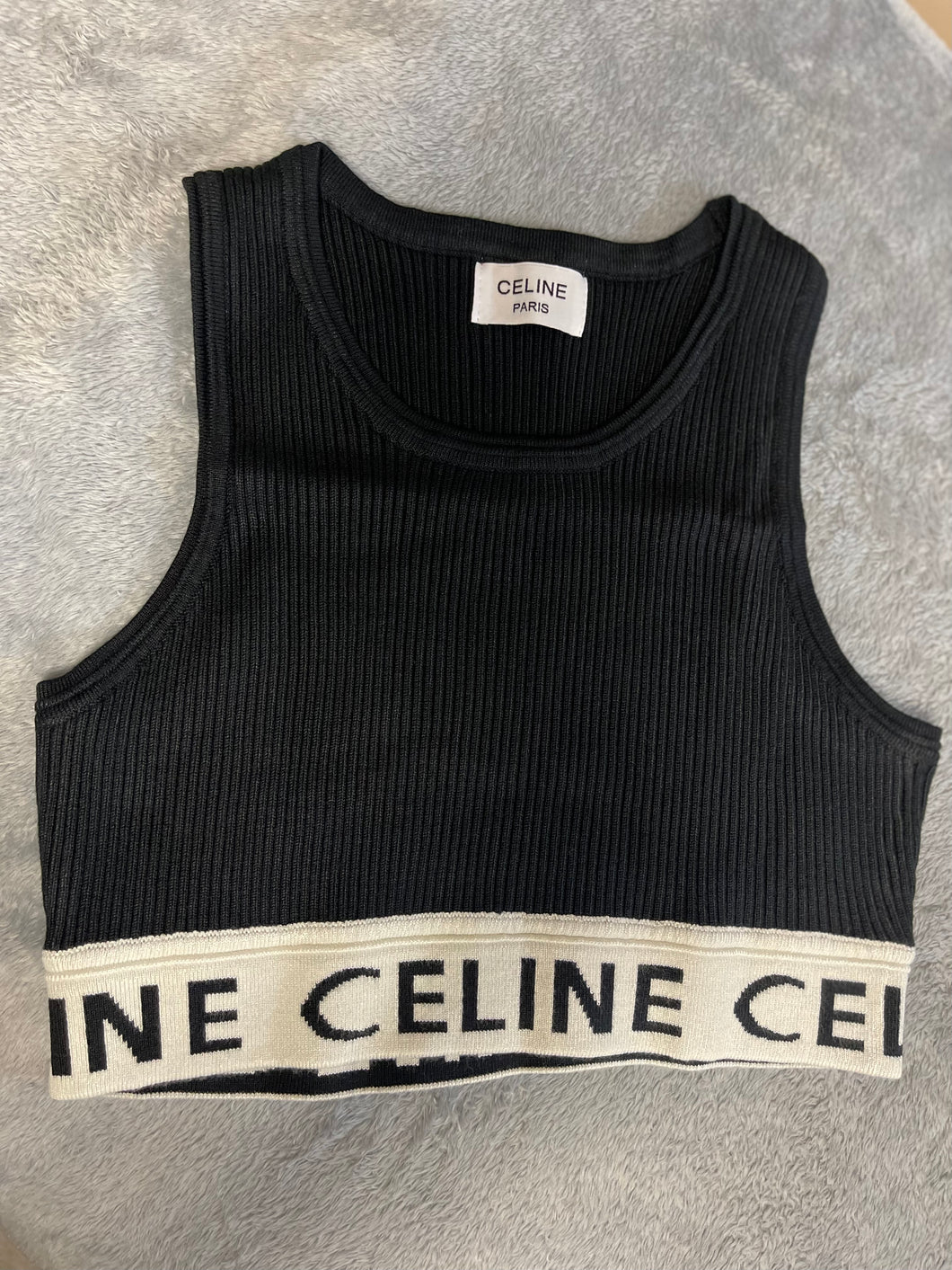 Black Celine Top