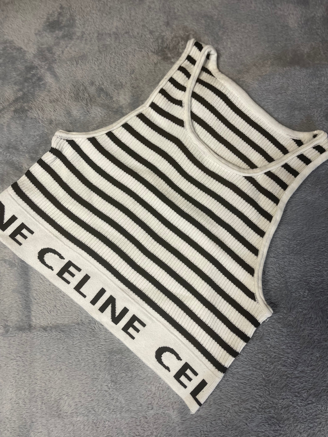 Black stripes Celine Top