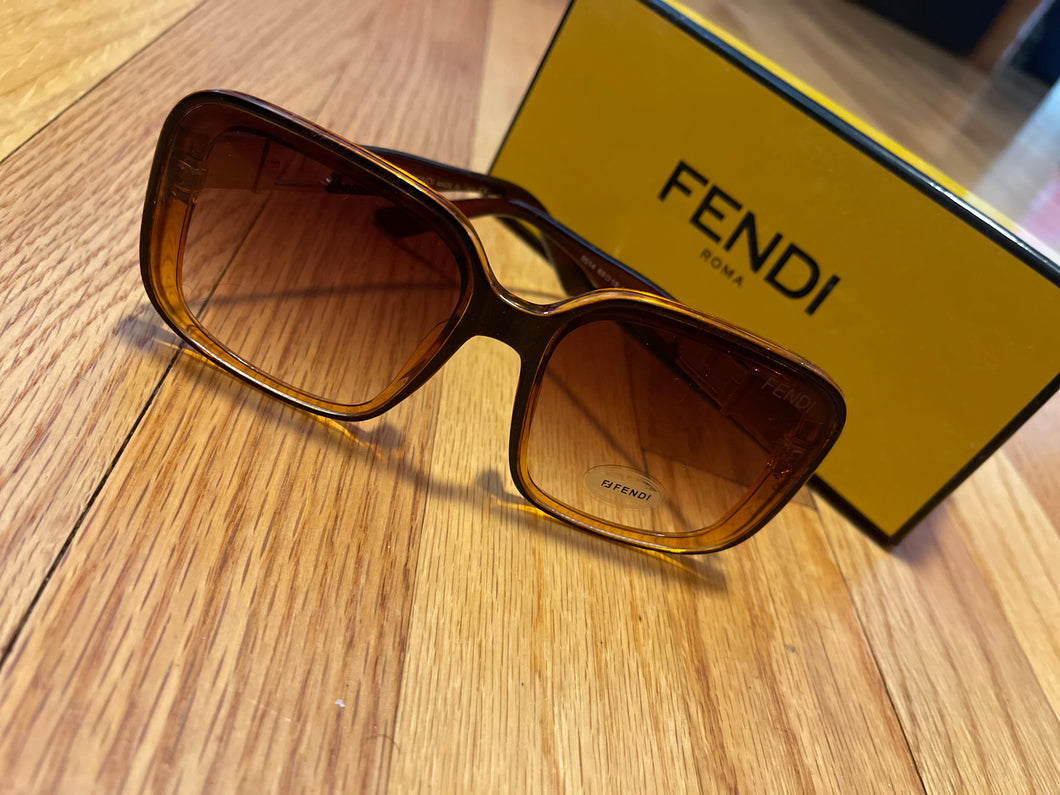 Brown F Sunglasses