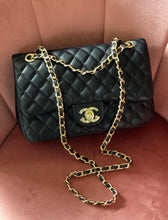 Load image into Gallery viewer, Black &amp; Gold Purse
