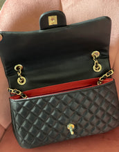 Load image into Gallery viewer, Black &amp; Gold Purse
