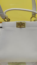 Load and play video in Gallery viewer, Mini White F. Sunshine Purse
