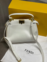 Load image into Gallery viewer, Mini White F. Sunshine Purse
