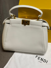 Load image into Gallery viewer, Mini White F. Sunshine Purse
