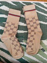 Load image into Gallery viewer, Brown unisex Socks
